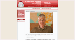 Desktop Screenshot of dr-schnieder.com